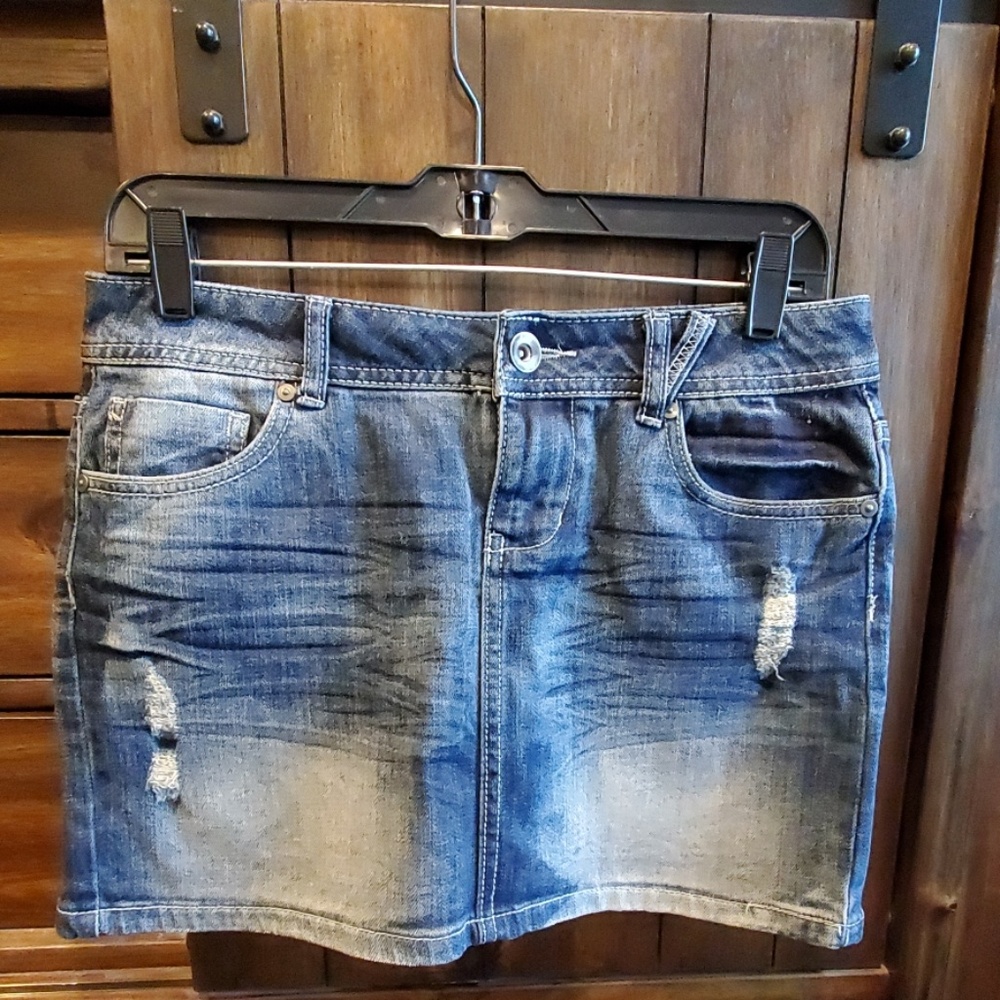 Forever 21 Denim Mini Skirt